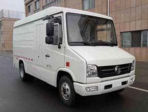 东风 天来 95马力 2座 6.14米纯电动封闭货车