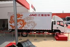 江淮 帅铃III 156马力 4X2 6.2米排半厢式载货车(HFC1083)
