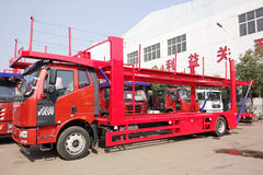 一汽解放 J6L 220马力 4X2 中置轴车辆运输车(程力威牌)(CLW5160TCLC5)