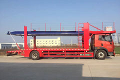 青岛解放 悍V 320马力 4X2 中置轴车辆运输车(程力威牌)(CLW5180TCLC5)