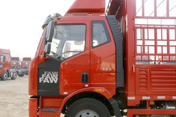 一汽解放 J6L中卡 质惠版 180马力 4X2 6.8米仓栅式载货车(CA5160CCYP62K1L4E5)外观图片