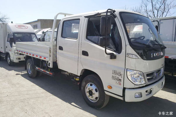 福田时代 M3 88马力 2.65米双排栏板轻卡(BJ1046V9AA5-AE)