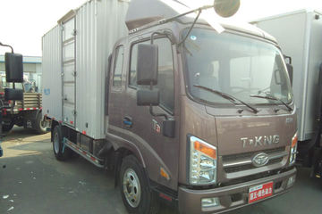 唐骏欧铃 T3系列 117马力 3.88米排半厢式轻卡(ZB5040XXYJPD6V)