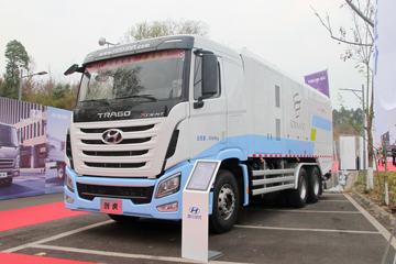现代商用车 创虎XCIENT 410马力 6X4道路污染清除车(海山飓风牌)(FHS5250TWQ07H)