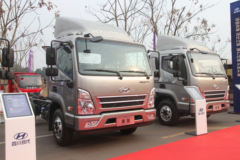 现代商用车 盛图H5 141马力 4.12米单排厢式轻卡(CHM5043XXYGDC33V)