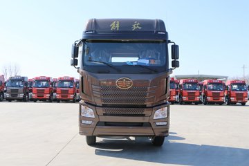 青岛解放 JH6重卡 400马力 8X4 9.5米仓栅式载货车(CA5310CCYP25K2L7T4E5A80)