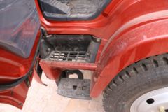 福田 奥铃CTX中卡 156马力 4X2 6.2米排半栏板载货车(BJ1169VKPEG-F2)