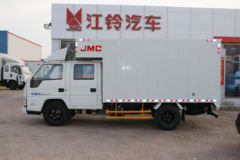 江铃 顺达窄体 116马力 3.32米双排厢式轻卡(JX5044XXYXSGS2)
