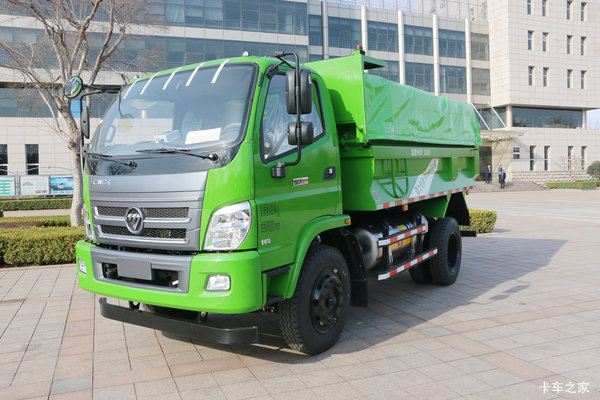 福田 瑞沃E3 140马力 4X2 4米LNG自卸车