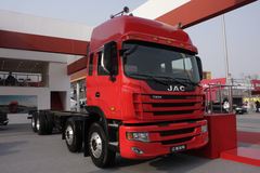 江淮 格尔发K系列重卡 310马力 8X4 载货车(底盘)(HFC1314K1R1LT)