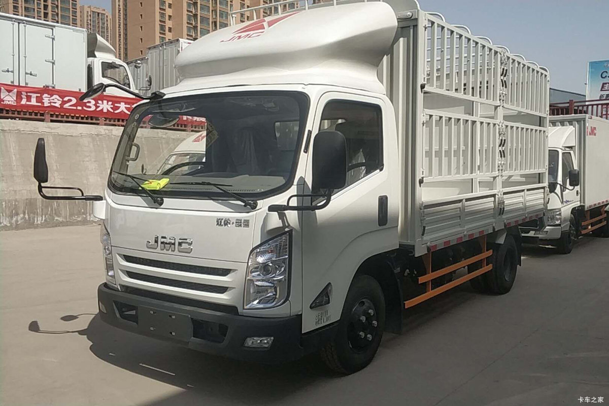 江铃 凯运升级版 宽体 116马力 4.045米单排仓栅式轻卡(气刹)