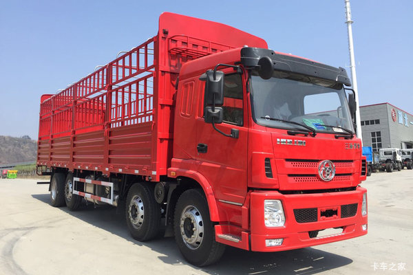 三环昊龙过限高、限宽的仓栅式仓栏前四后六车型