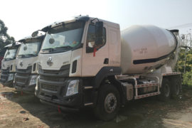 乘龙H5&nbsp;混凝土搅拌车外观                                                图片