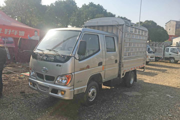 唐骏欧铃 小宝马 68马力 3.02米双排仓栅式微卡(ZB5040CCYBSC3V)