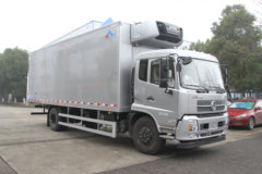 东风商用车 天锦 210马力 4X2 7.7米冷藏车(康飞牌)(KFT5186XLC50)