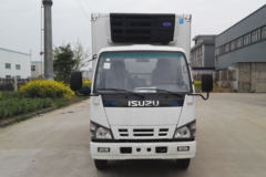 庆铃 五十铃600P 130马力 4X2 4.35米冷藏车(康飞牌)(KFT5073XLC51)