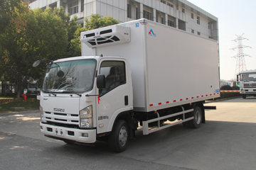 庆铃 五十铃700P 190马力 4X2 5.4米冷藏车(康飞牌)(KFT5103XLC50)