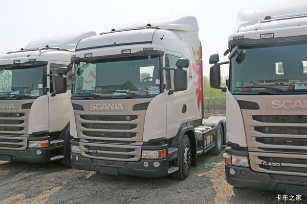 斯堪尼亚 G系列重卡 450马力 6X2牵引车(型号G450)