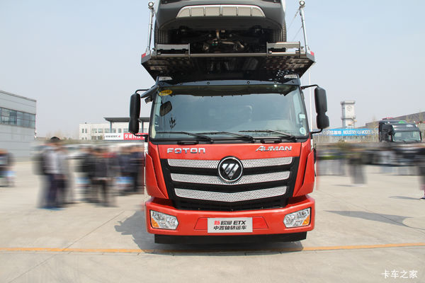 福田 欧曼新ETX 6系重卡 300马力 6X2 中置轴轿运车(BJ5203TCL-AA)