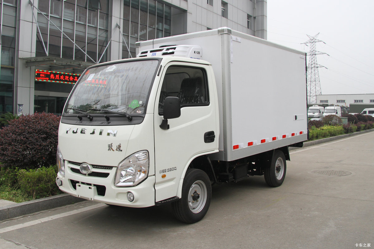 跃进 小福星S50 87马力 4X2 3.34米冷藏车(康飞牌)