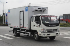 福田 奥铃CTX 154马力 4X2 5.1米冷藏车(康飞牌)(KFT5104XLC50)