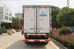 江铃 顺达窄体 116马力 4X2 4.1米冷藏车(康飞牌)(KFT5042XLC57)