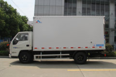 江铃 顺达窄体 116马力 4X2 4.1米冷藏车(康飞牌)(KFT5042XLC57)