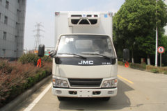江铃 顺达窄体 116马力 4X2 4.1米冷藏车(康飞牌)(KFT5042XLC57)