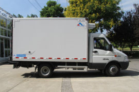 南京依维柯底盘&nbsp;冷藏车外观图片