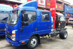 江淮 帅铃Q3 120马力 3.145米双排仓栅式轻卡(HFC5041CCYR73K1C3V)