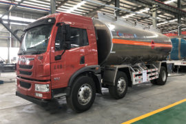 青岛解放底盘&nbsp;油罐车外观图片