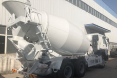 陕汽重卡 德龙F3000 375马力 6X4 4.05方混凝土搅拌车(程力威牌)