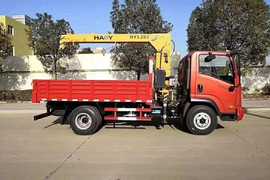 大运轻卡底盘&nbsp;随车吊外观图片