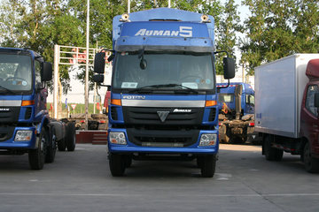 福田 欧曼ETX 6系重卡 290马力 8X4 9.5米仓栅式载货车(平顶)(BJ5247VLCJR-S1)