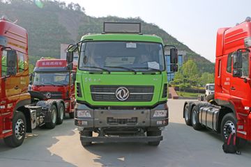 东风商用车 天龙KC重卡 300马力 8X4 6.2米自卸车(国六)(薄顶)(DFH3310A26)