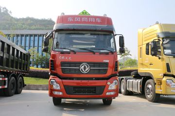 东风新疆 天龙KL燃气 500马力 6X4 LNG 危险品牵引车(国六)(DFV4258GW6N)
