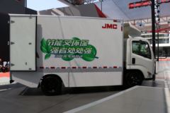 江铃 凯锐EV 4.5T 4.2米单排纯电动厢式轻卡(JX5043XXYTG25BEV)107.52kWh