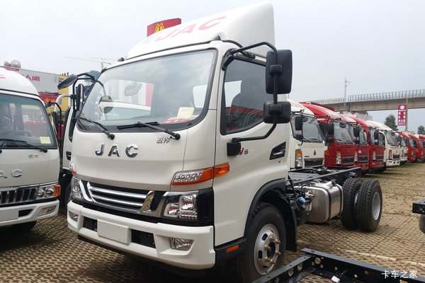 江淮 骏铃V6 重载版 156马力 4.18米单排仓栅式轻卡(HFC2043CCYP91K1C2V-S)