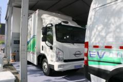 长江SM07 7.37T 4.15米货箱式纯电动物流车78.96kWh