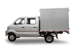 重汽王牌 W1 2.2L 112马力 汽油 3米双排厢式微卡(CDW5032XXYS4M5)