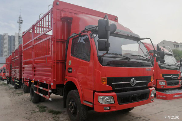 东风 凯普特K6-L 154马力 4.17米单排仓栅式载货车(EQ5041CCY8BD2AC)