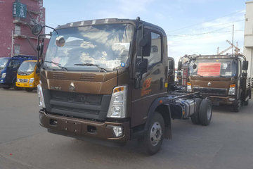 中国重汽HOWO 统帅 标载版 148马力 4.165米单排栏板轻卡(ZZ1047F331CE138)