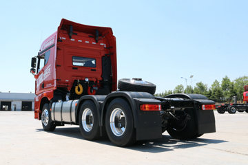 青岛解放 JH6重卡 智尊550 550马力 6X4牵引车(潍柴红色版)(CA4259P25K2T1E5A80)外观图片
