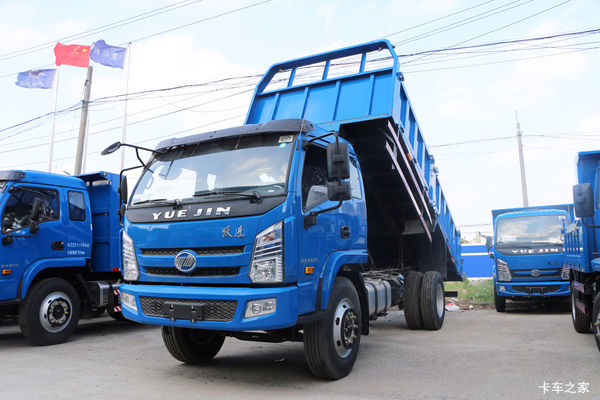 跃进 开拓X500 运输型 130马力 4X2 5.2米自卸车