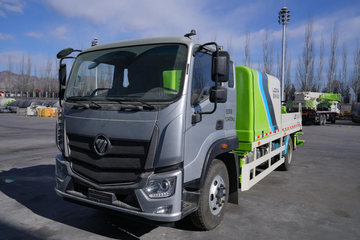 福田 雷萨L9 185马力 4X2 9018A车载式混凝土泵车(福田欧航R系底盘)