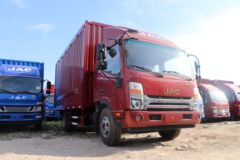 江淮 帅铃Q7 154马力 5.2米排半厢式轻卡(HFC5091XXYP71K1D1V)