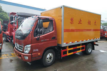 福田 奥铃CTX 141马力 4X2 4.05米爆破器材运输车(程力威牌)(CLW5081XQYB5)