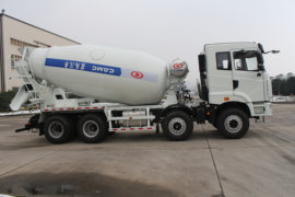 华菱M5&nbsp;混凝土搅拌车外观                                                图片