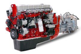 华菱M5&nbsp;混凝土搅拌车底盘                                                图片