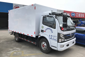 东风 凯普特K6 150马力 4X2 4.17米易燃气体厢式运输车(EQ5080XRQ8BDBACWXP)